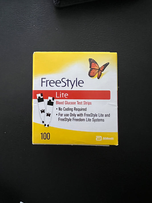 Freestyle Lite Test Strips 100ct