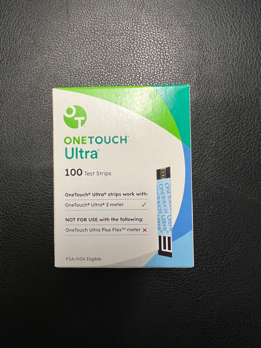 One Touch Ultra Test Strips 100ct